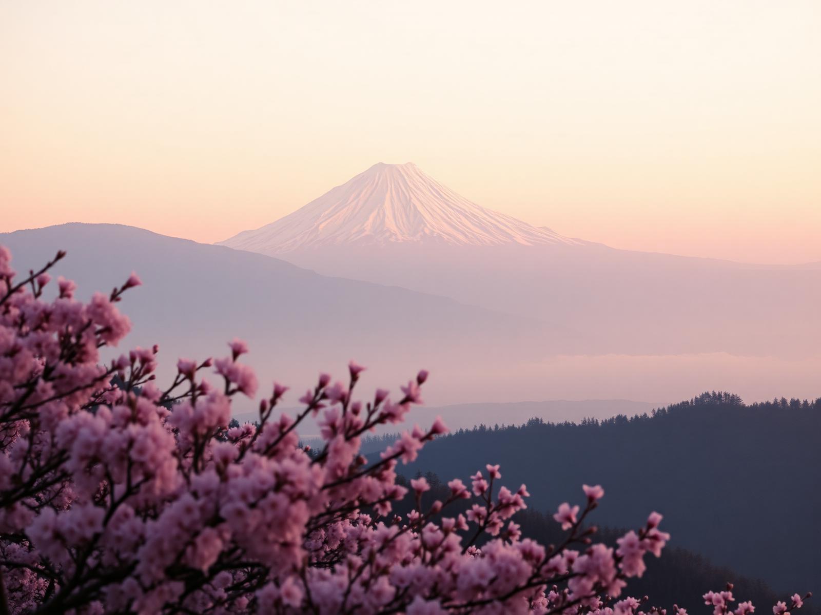 Cherry Blossom Trail, Kyoto, Japan